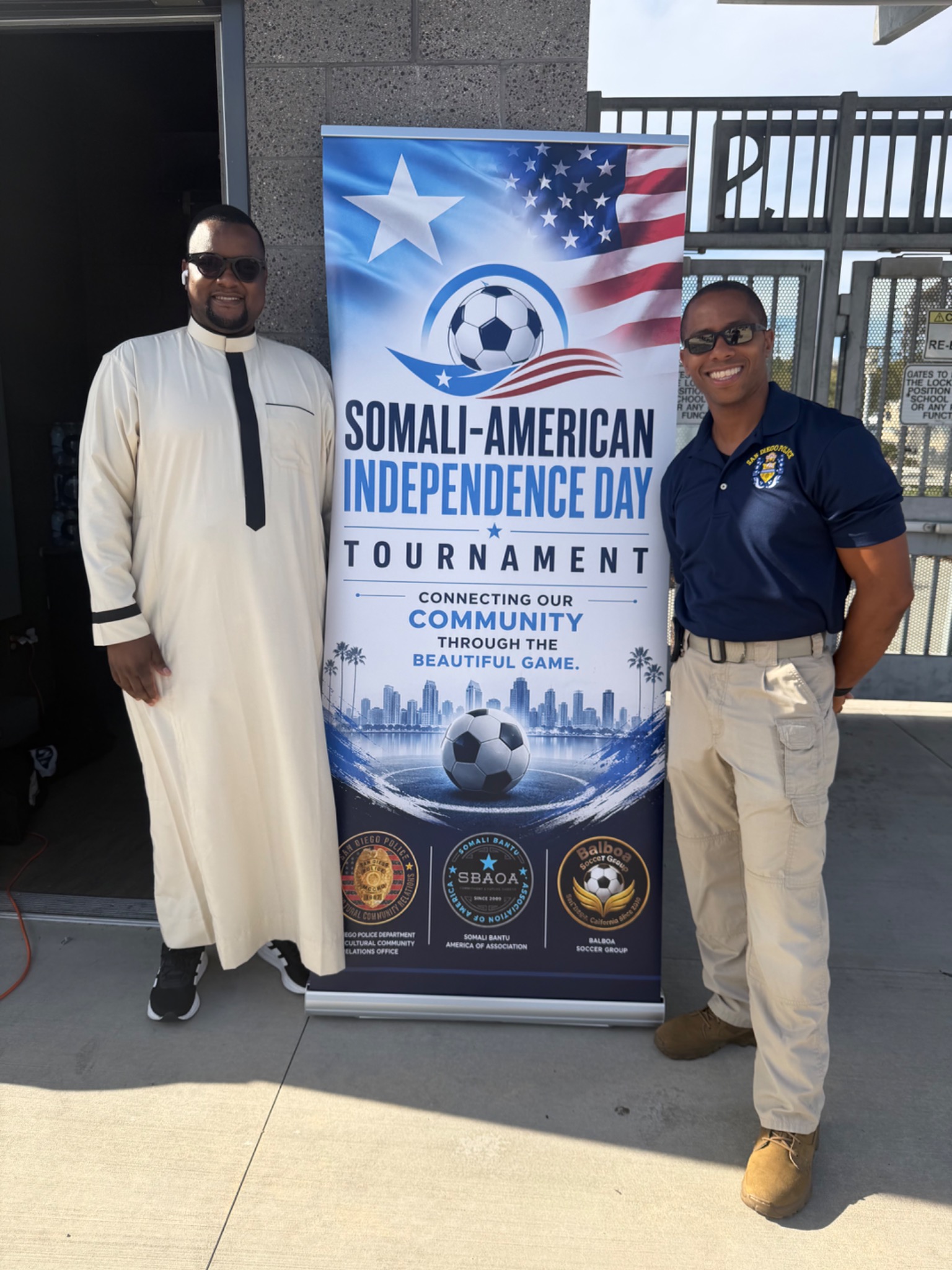 Somali-American Independence Day tournament community partners
